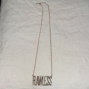 “Flawless” necklace